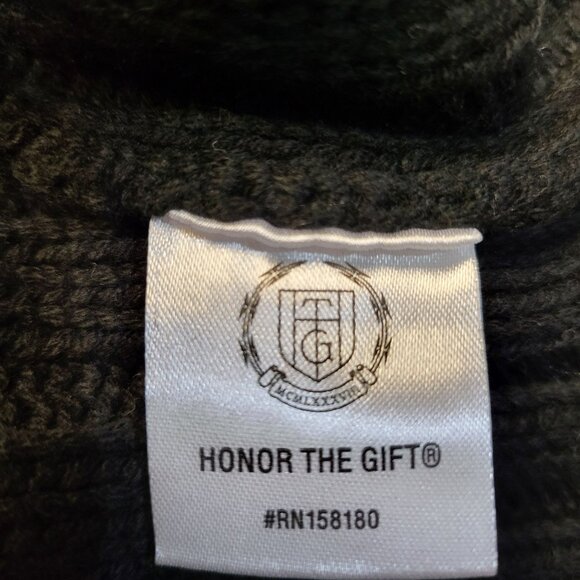 Woman's Honor The Gift Cable Knit Sweater Dress Black Size 2XL NWT $150 - Picture 10 of 11